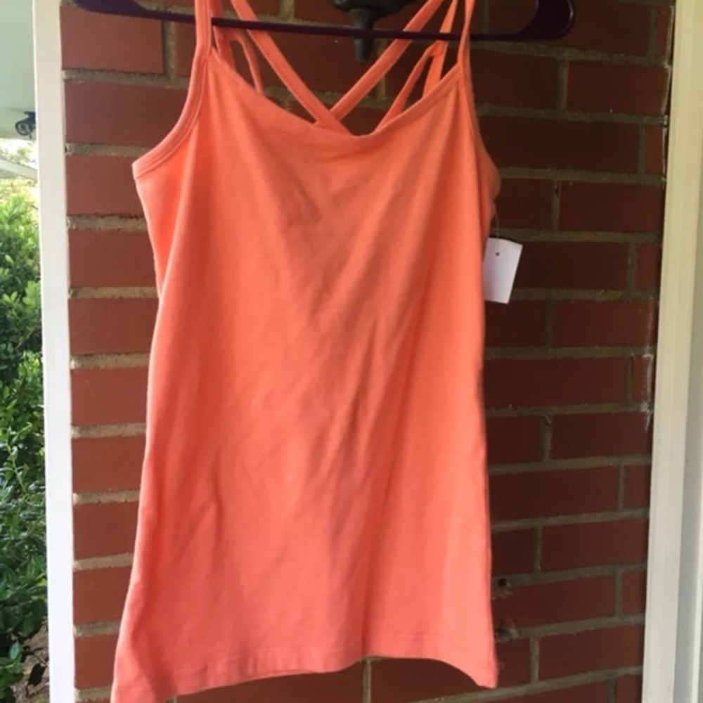 Peach tank top